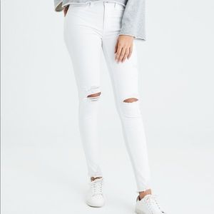 American eagle distressed jegging